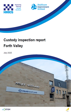 Link to Custody inspection report - Forth Valley