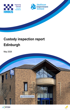 Link to Custody inspection report - Edinburgh