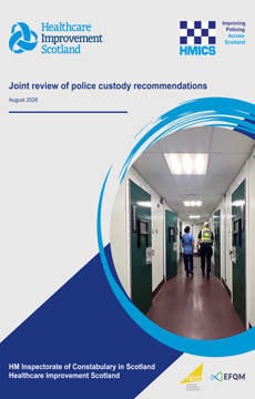 Link to Joint review of police custody recommendations